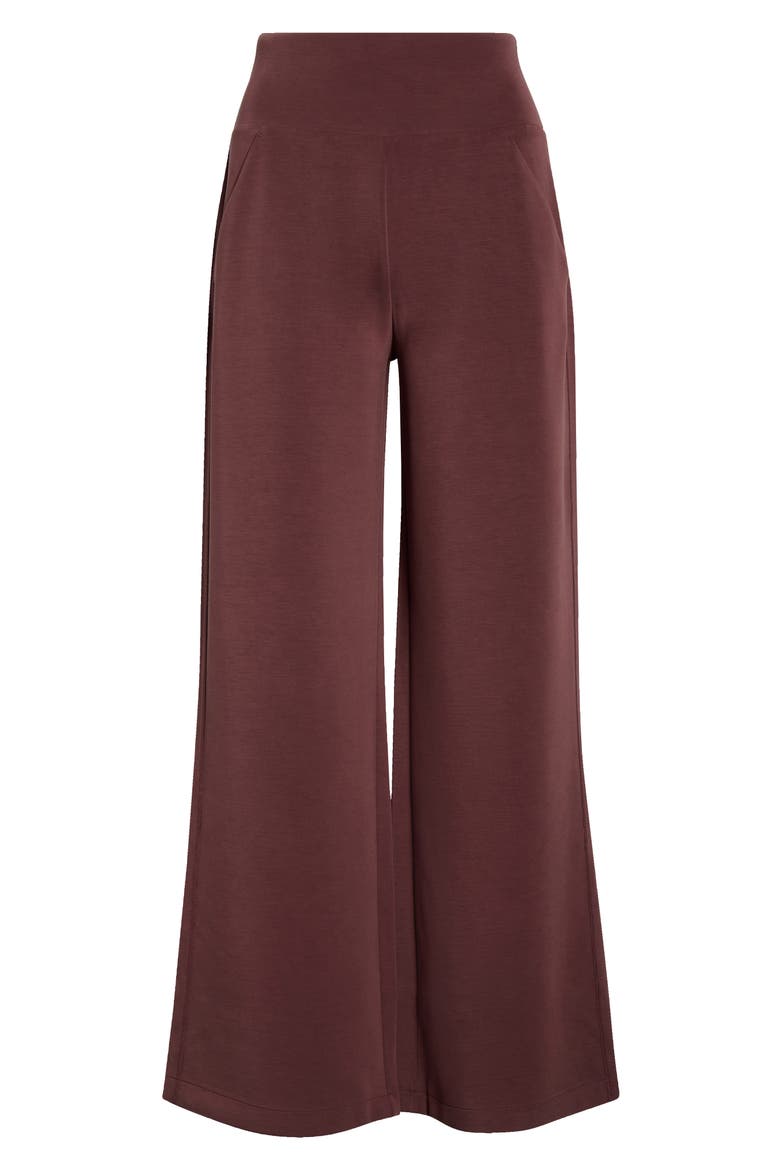 Shea Wide Leg Pants, Alternate, color, CACAO