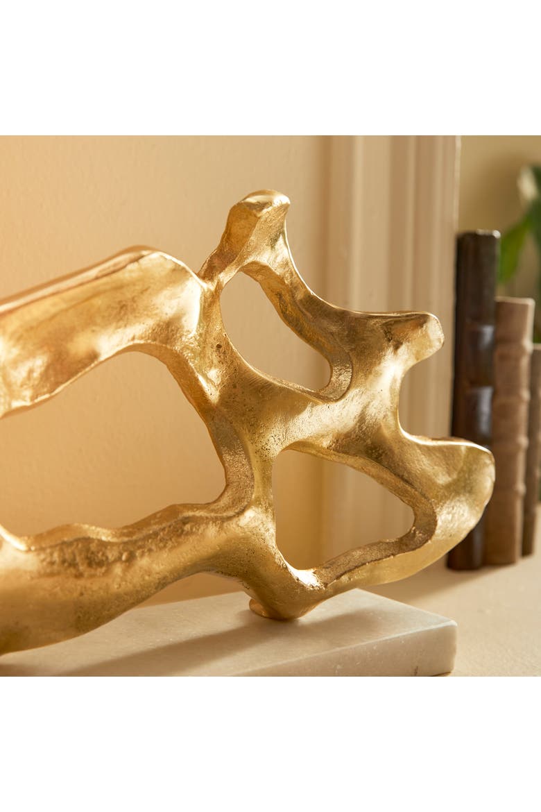 Cohen Sculpture, Alternate, color, Gold