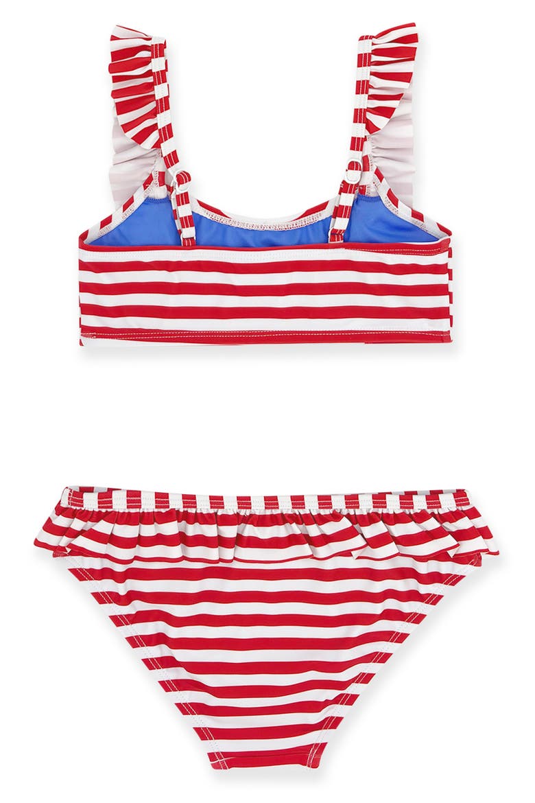 Kids' Happy Daze Two-Piece Swimsuit, Alternate, color, TRUE RED
