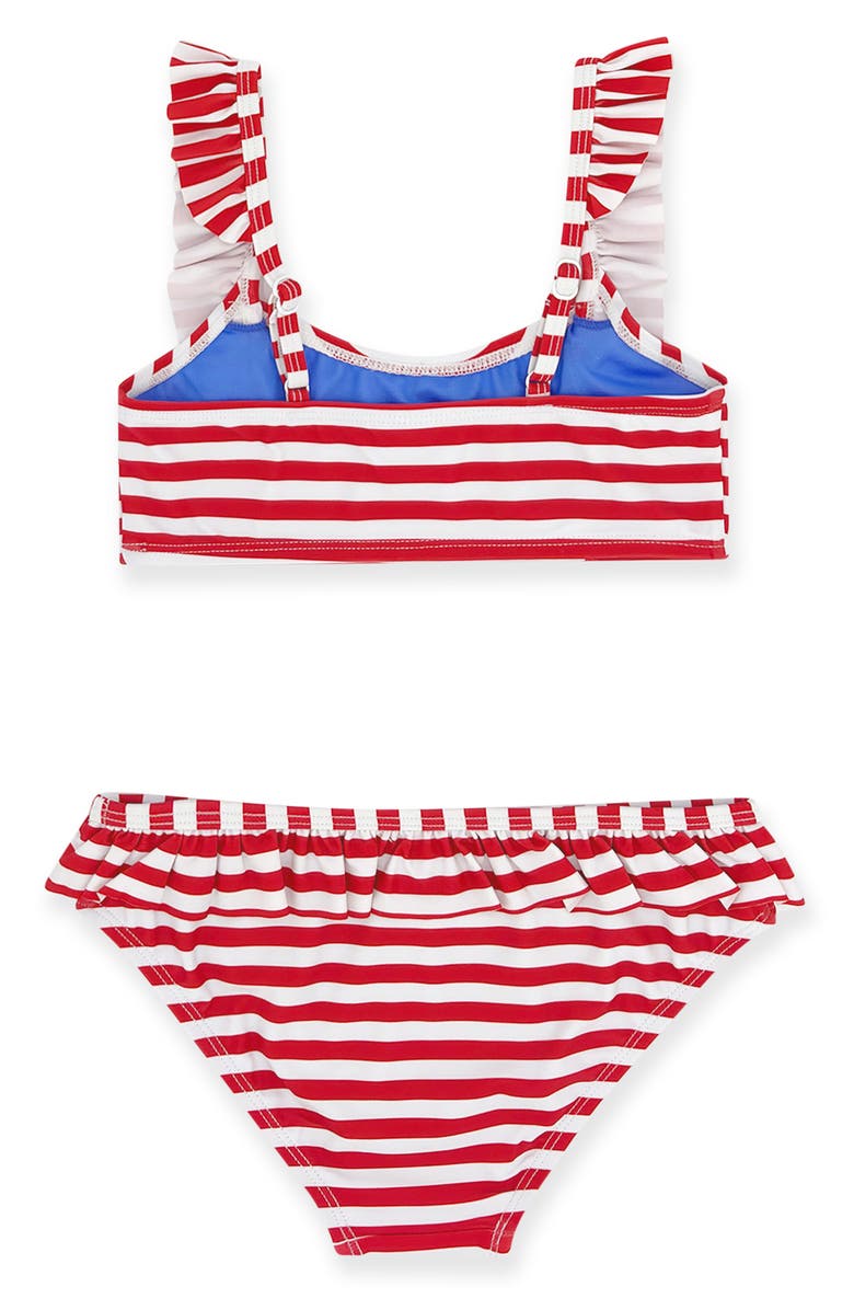 Feather 4 Arrow Kids' Happy Daze Two-Piece Swimsuit, Alternate, color, True Red