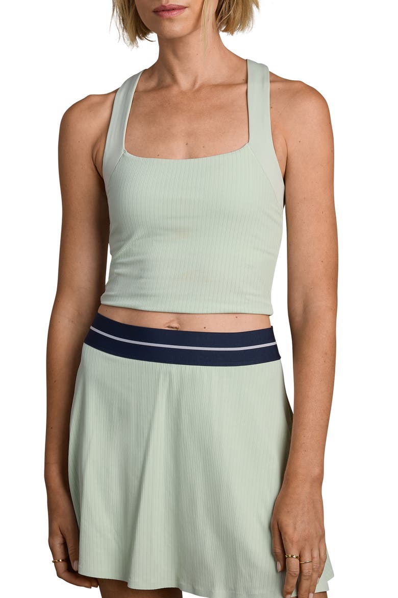 Lightspeed Court Longline Bra, Main, color, COOL MINT