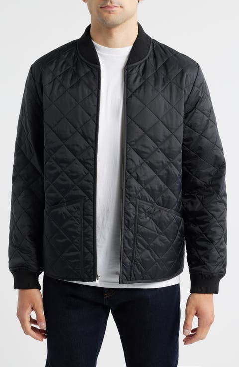 Quilted Nylon Delivery Jacket