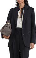 Reiss Beck Pinstripe Wool Blazer