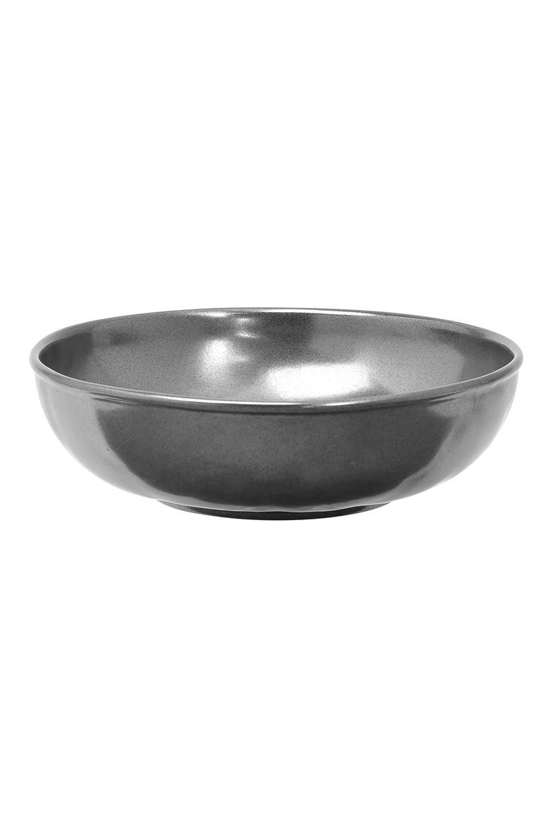 Pewter Stoneware 4-Piece Dinnerware Place Setting, Alternate, color, PEWTER