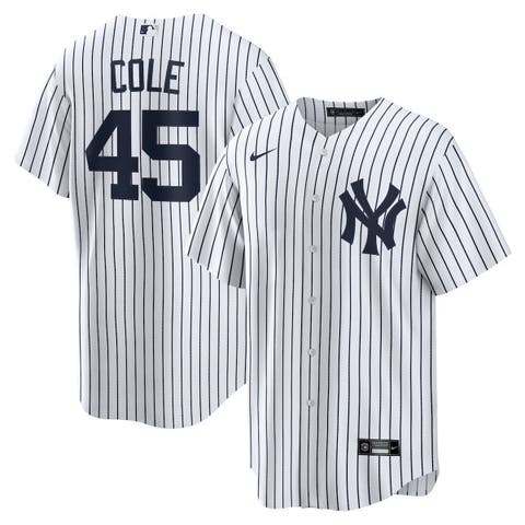 Men's Nike Gerrit Cole White New York Yankees Home Replica Player Name Jersey