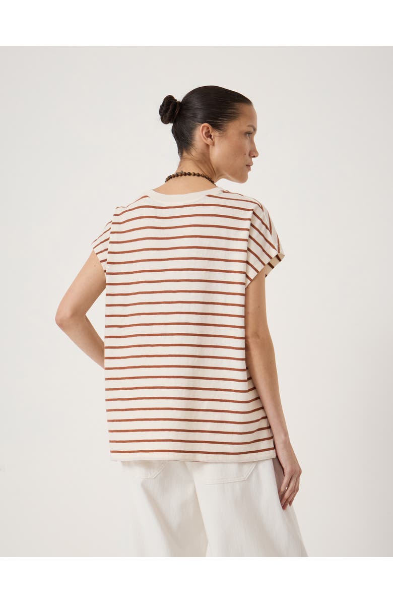 Hush Petra Cotton Relaxed Fit T-shirt, Alternate, color, Off White