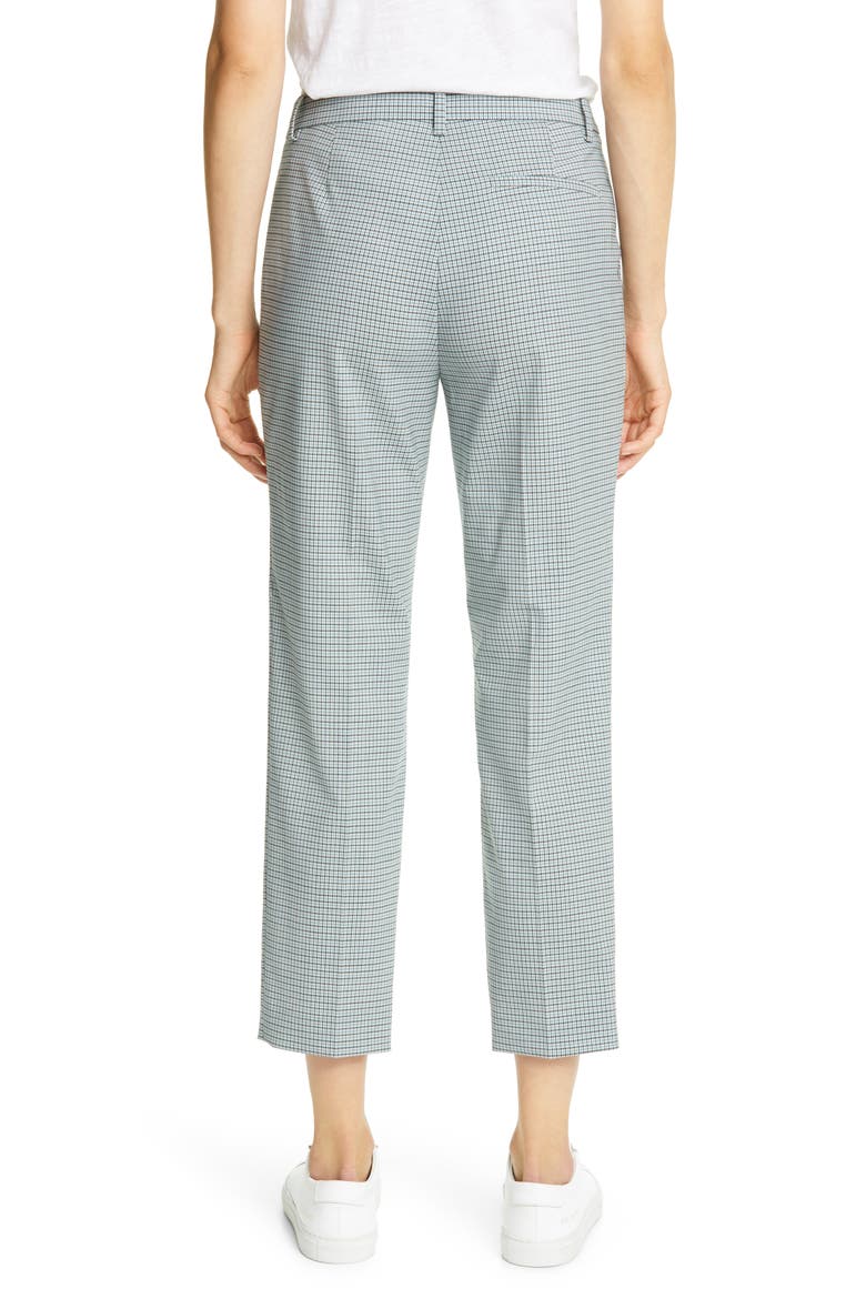Treeca 4 Wool Blend Crop Trousers, Alternate, color, BLUE MULTI