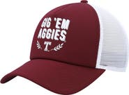 adidas Men's adidas Maroon Texas A&M Aggies Phrase Foam Front Trucker Adjustable Hat