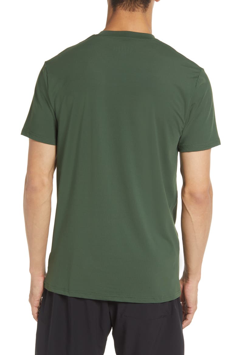 Men's Havok Stretch Crewneck T-Shirt, Alternate, color, RIFLE