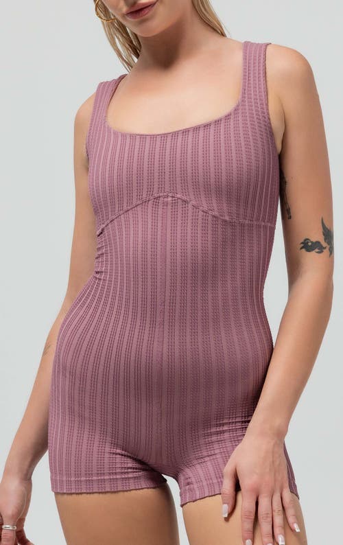 Reformer The Textured Runsie In Pink
