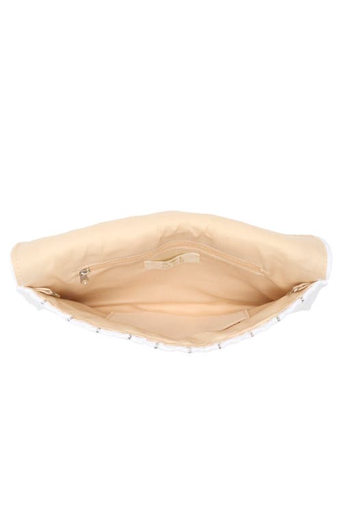 Shop Collection Xiix Straw Clutch In White