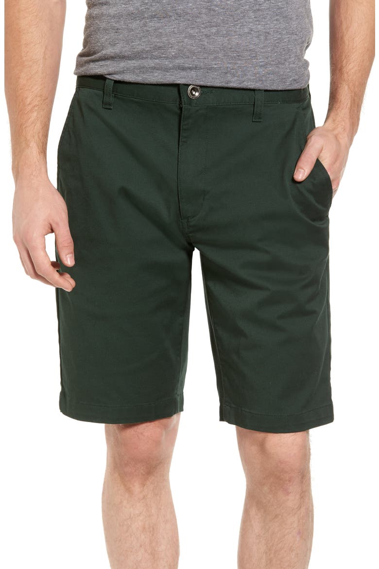 The Week-End Stretch Twill Chino Shorts, Main, color, SYCAMORE