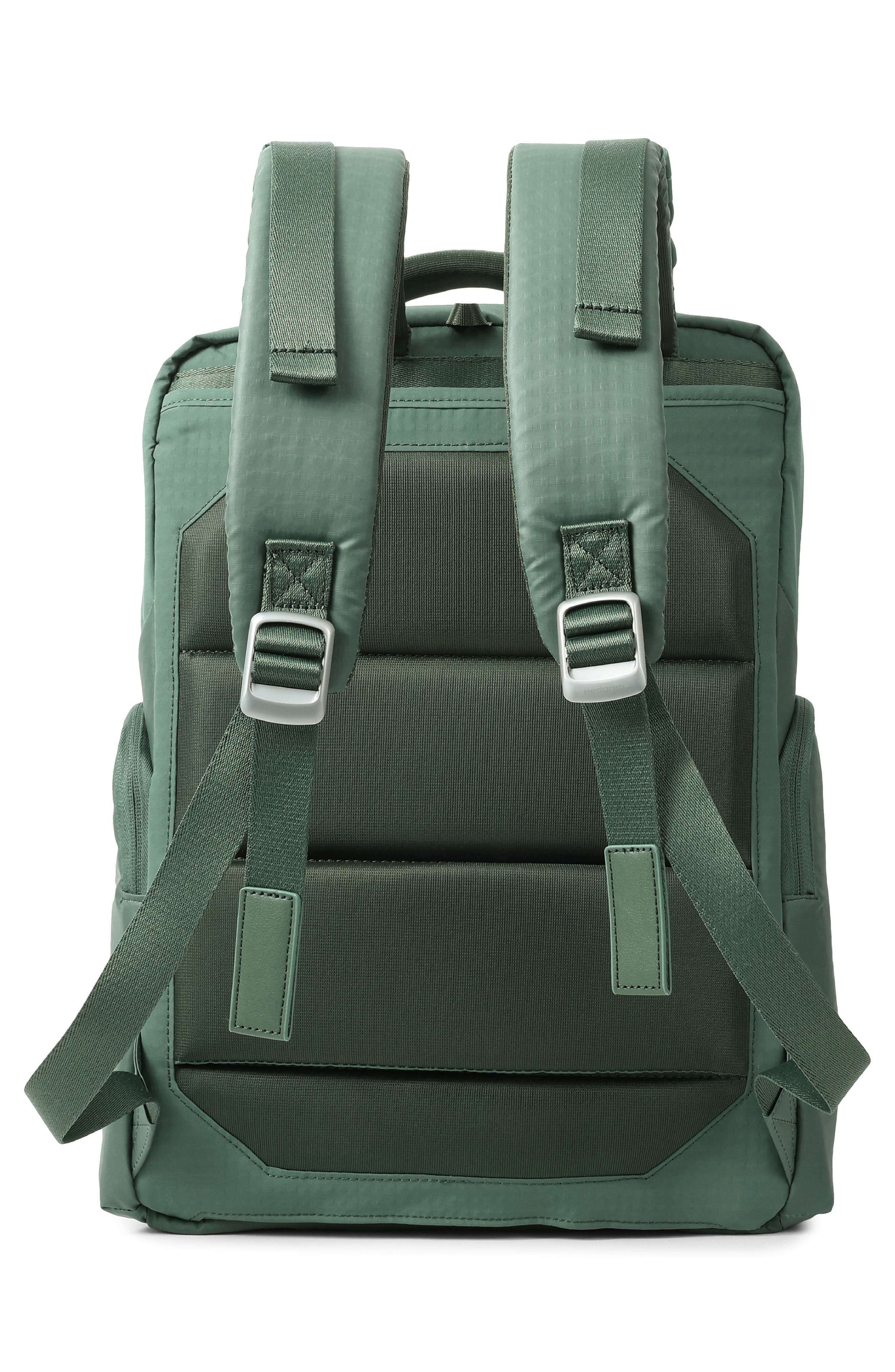 Hedgren Tsutsumi Diaper Backpack, Alternate, color, Duck Green