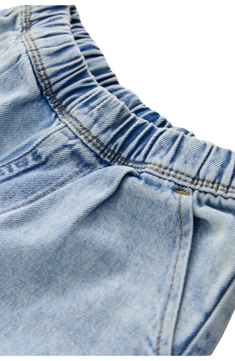 NEXT Kids' Barrel Leg Jeans, Alternate, color, Blue