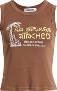 Daydreamer No Strings Attached Graphic Shrunken Tank