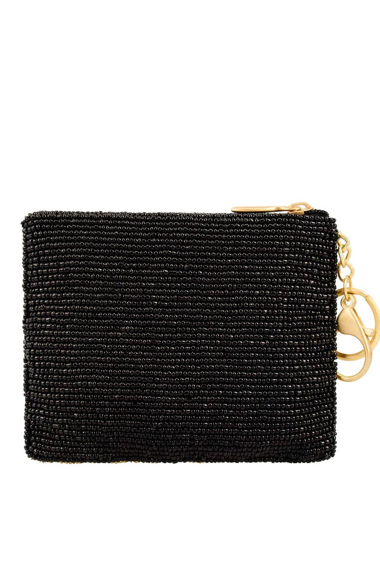 The Queen Coin Purse, Alternate, color, Black
