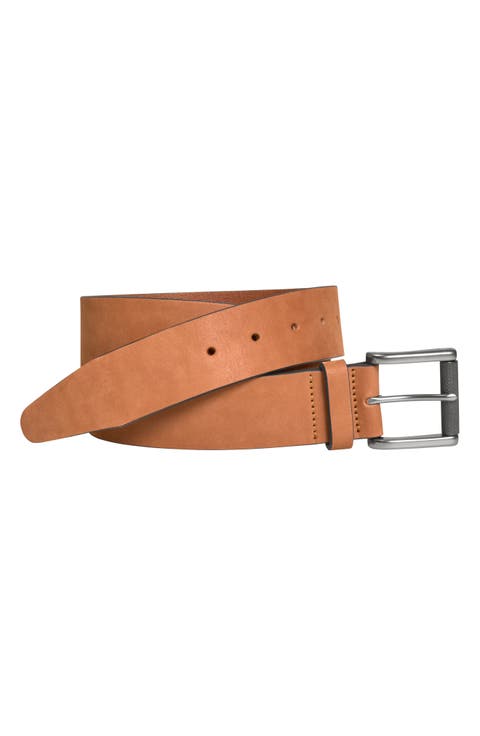 Nubuck Leather Belt