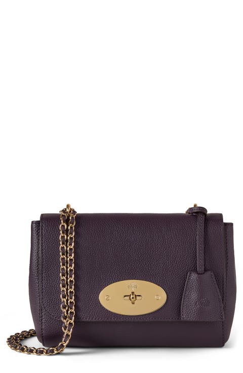 Lily Grained Leather Shoulder Bag