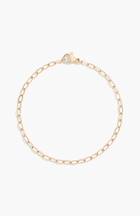 Unbreakable Mini Paperclip Chain Bracelet