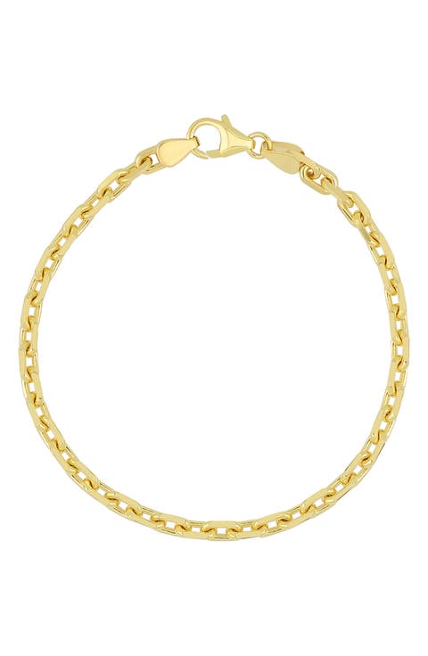 14K Gold Chain Link Bracelet (Online Trunk Show)