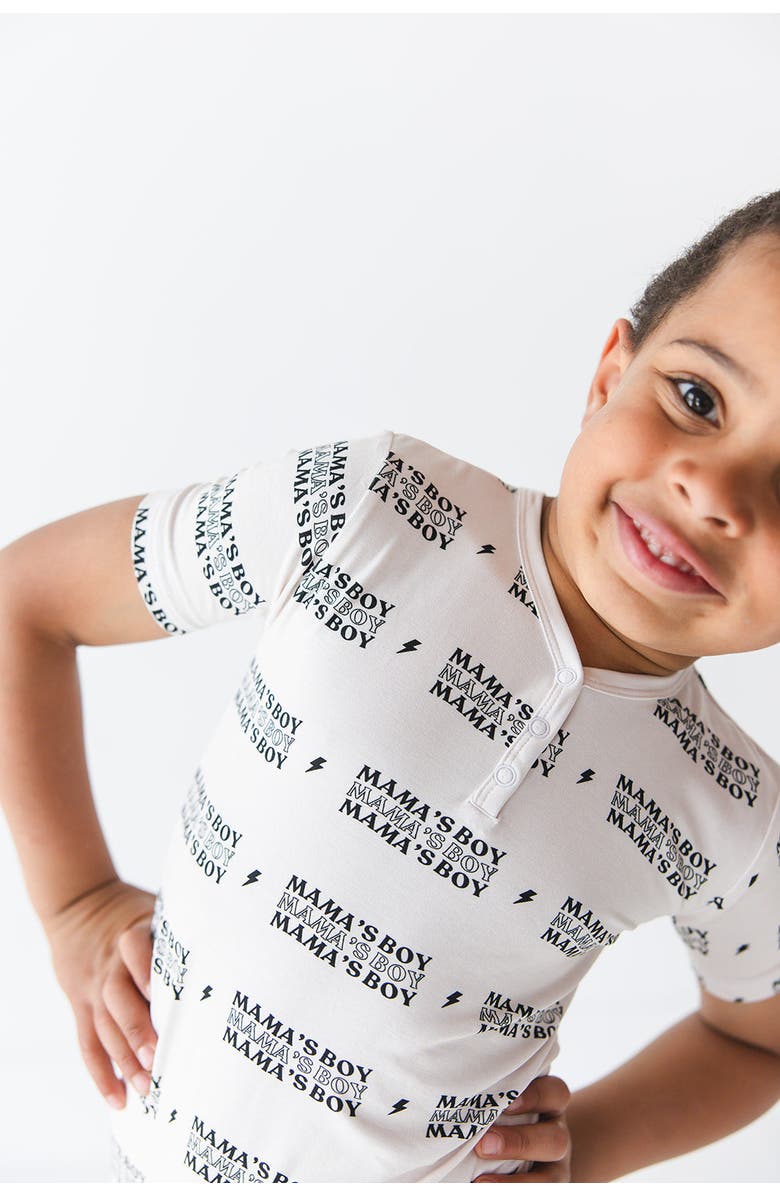 Charlie Lou Baby<sup>®</sup> Pajama Set | Mama's Boy, Alternate, color, Beige