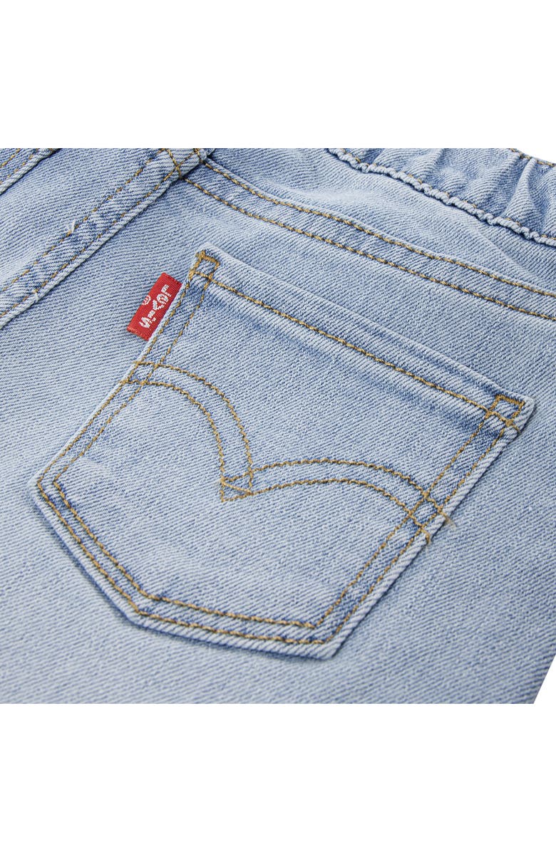 Levi's Logo Appliqué T-Shirt & Skort Set, Alternate, color, Gardenia