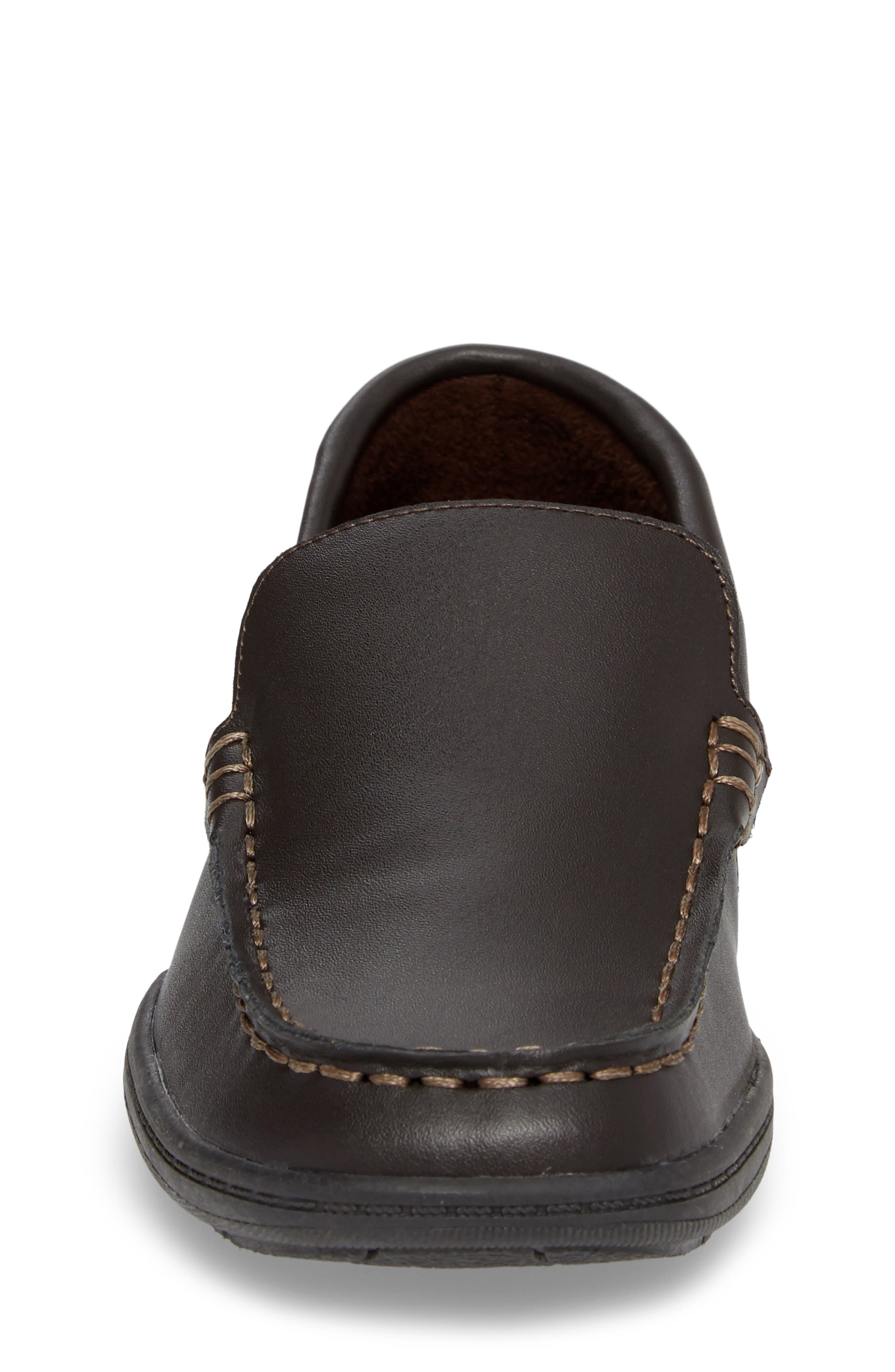 Driving Dime Moccasin, Alternate, color, DARK BROWN/BROWN