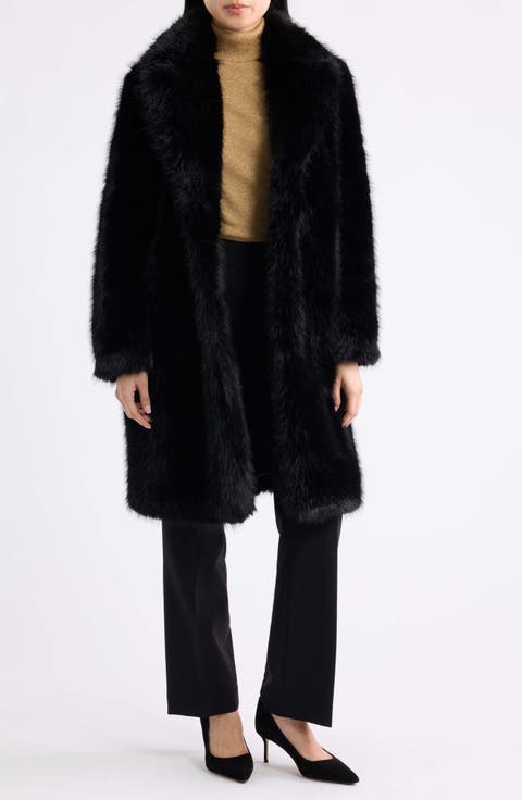 Faux Fur Coat