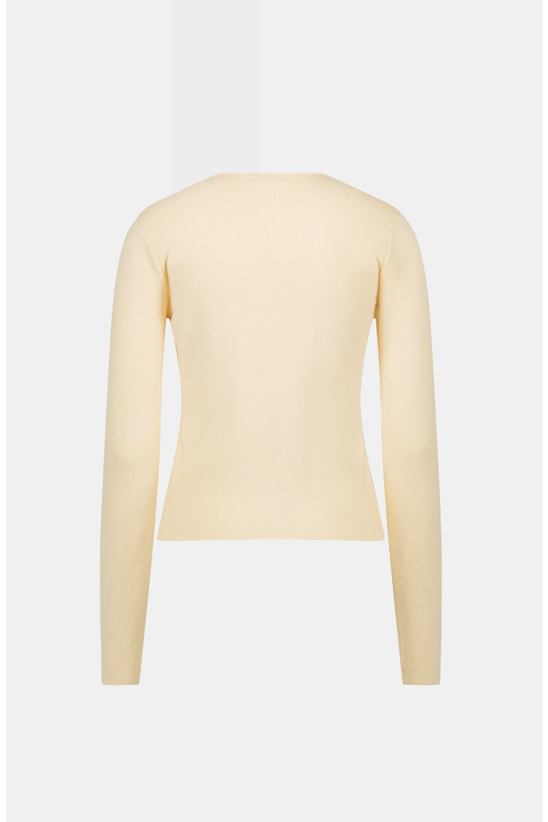 Asta Cardigan, Alternate, color, Butter Yellow
