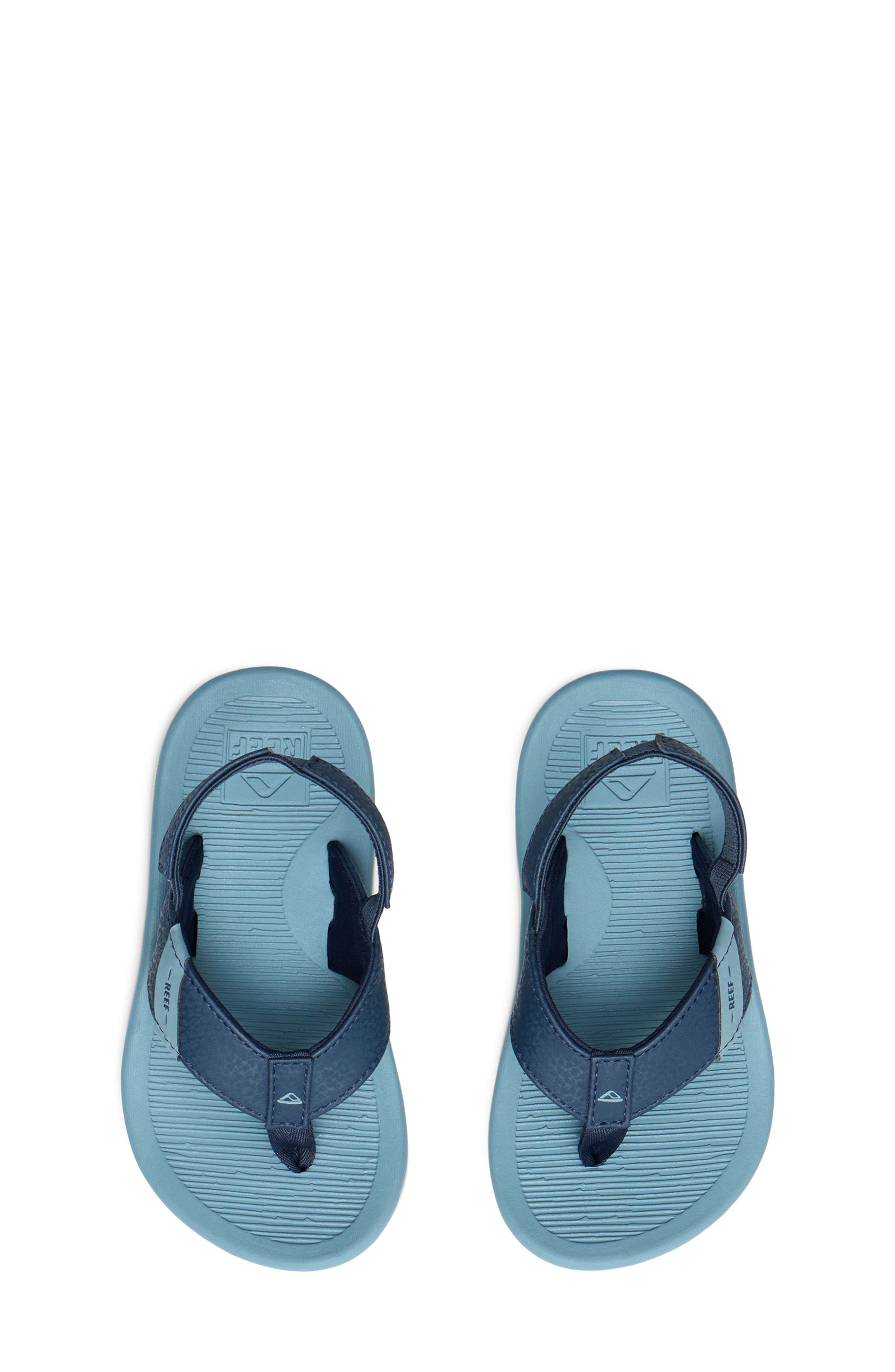 Reef Kids' Little Santa Ana Sandal, Alternate, color, Vintage Indigo