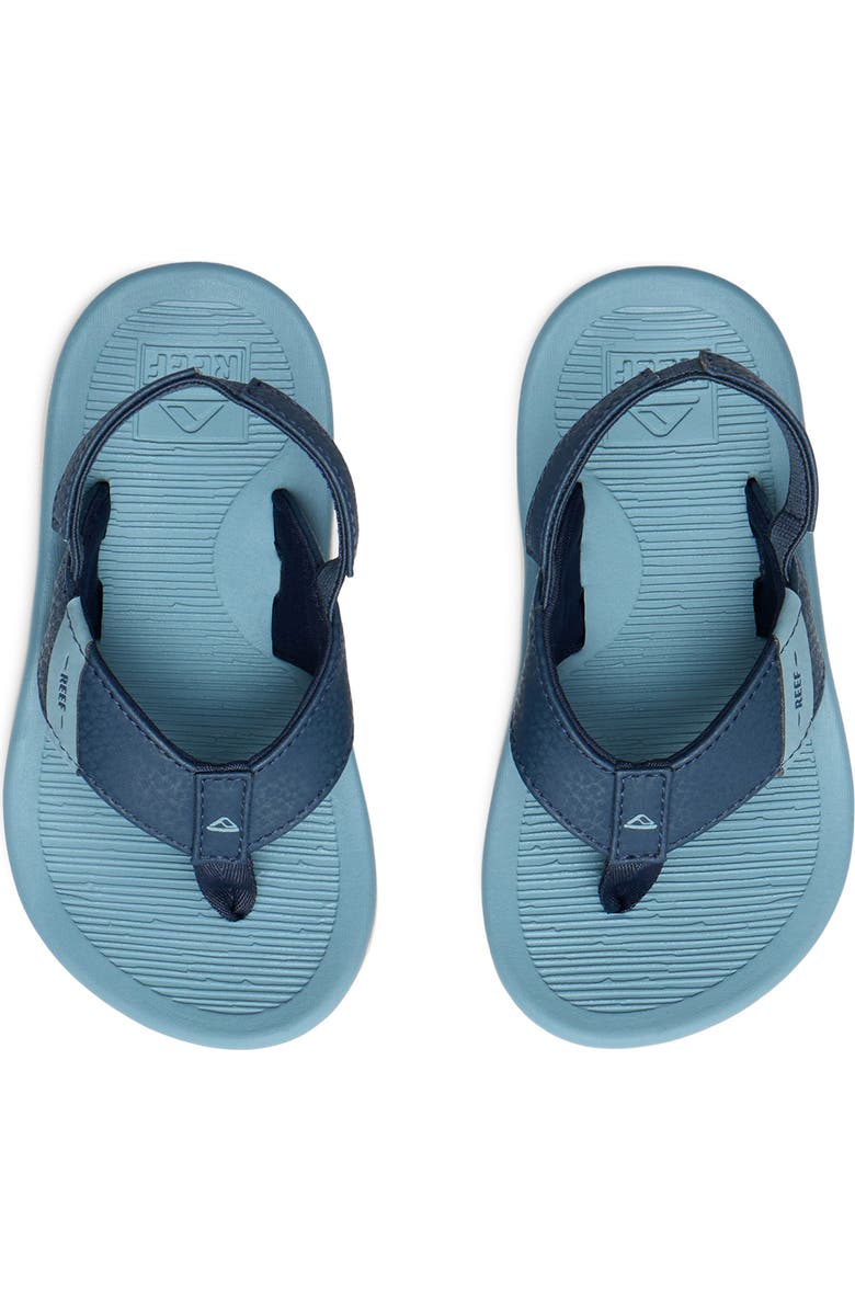 Reef Kids' Little Santa Ana Sandal, Alternate, color, Vintage Indigo