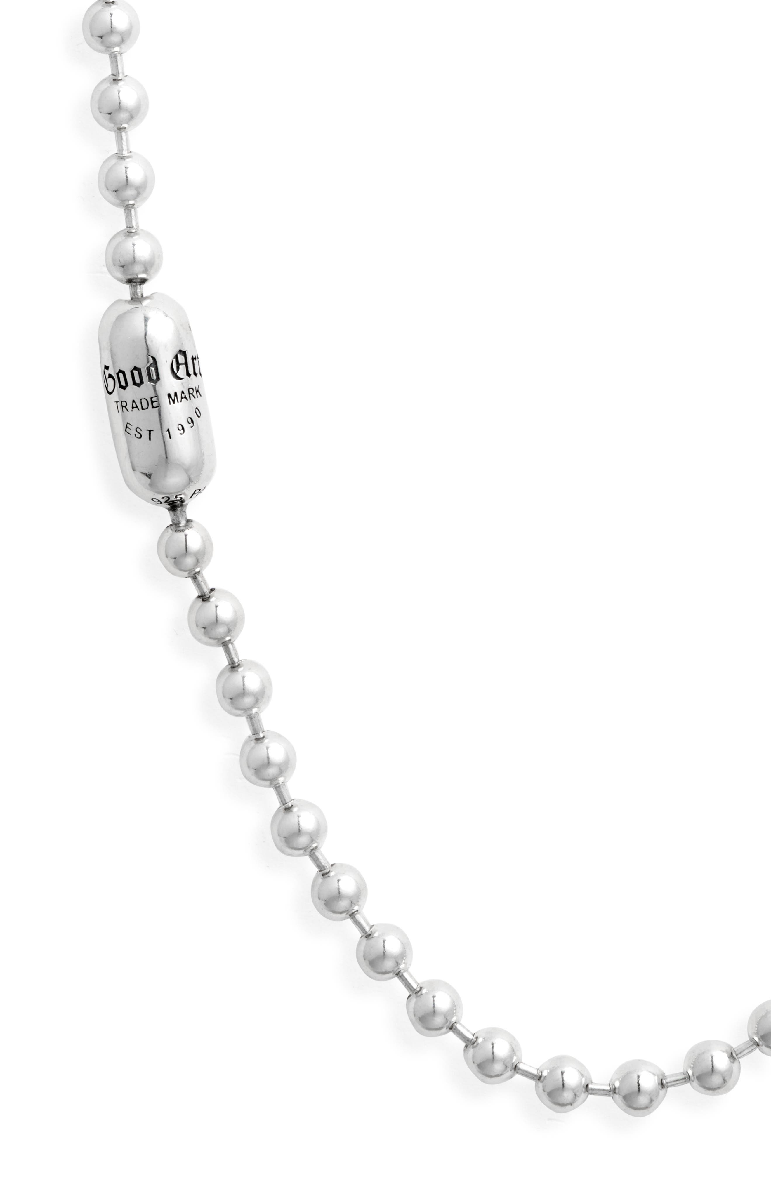 Good Art Hlywd Men's Logo A Poplock Necklace (Men) | Nordstrom