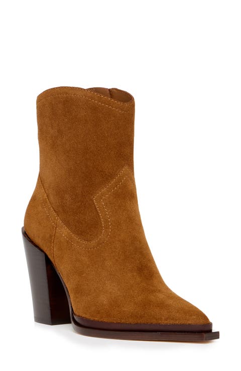 Posey Block Heel Bootie (Women)