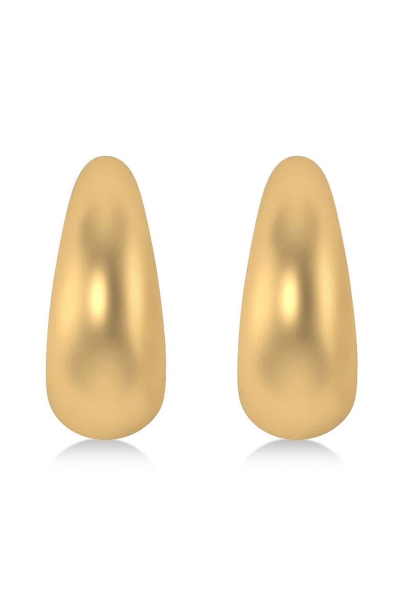 J Hoops Tusk Earrings 14K, Alternate, color, Yellow Gold
