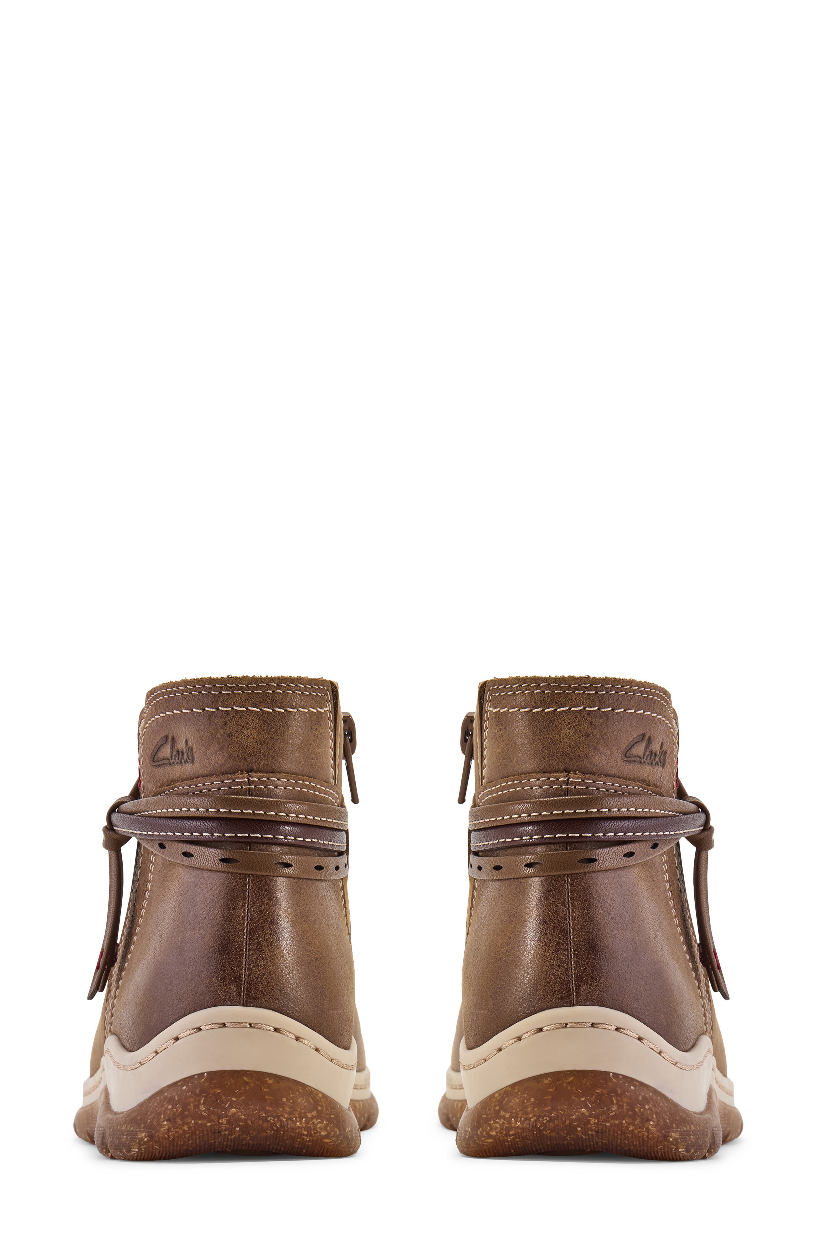 Orlene Roam Leather Bootie, Alternate, color, WALNUT LEATHER