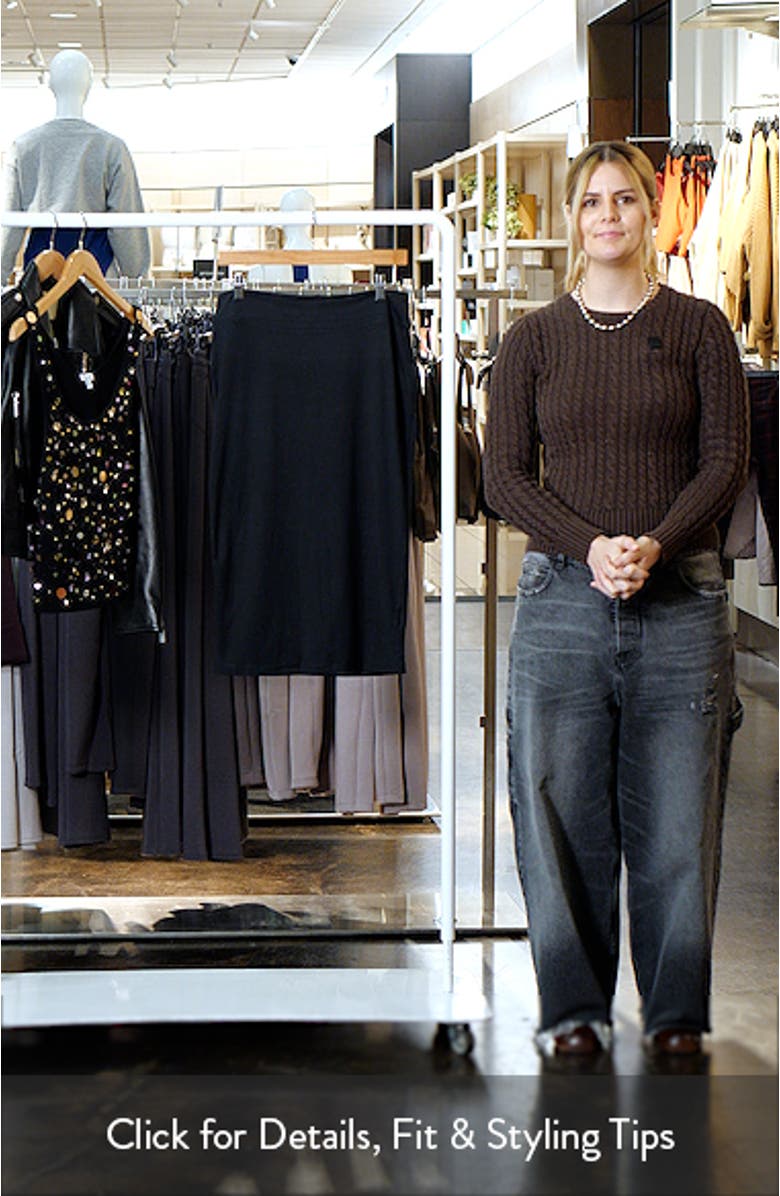 Knit Pencil Skirt, sales video thumbnail