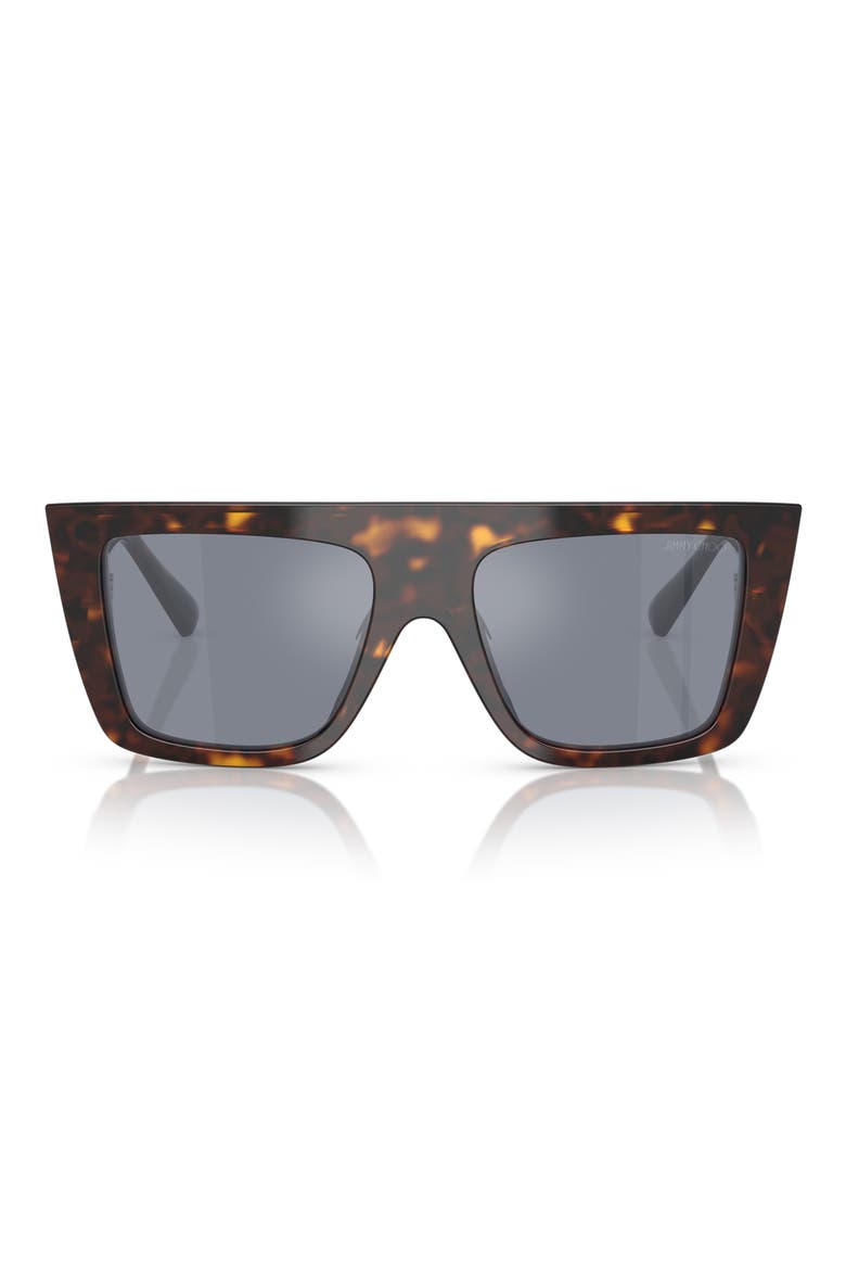52mm Rectangular Sunglasses, Main, color, HAVANA/ GREY