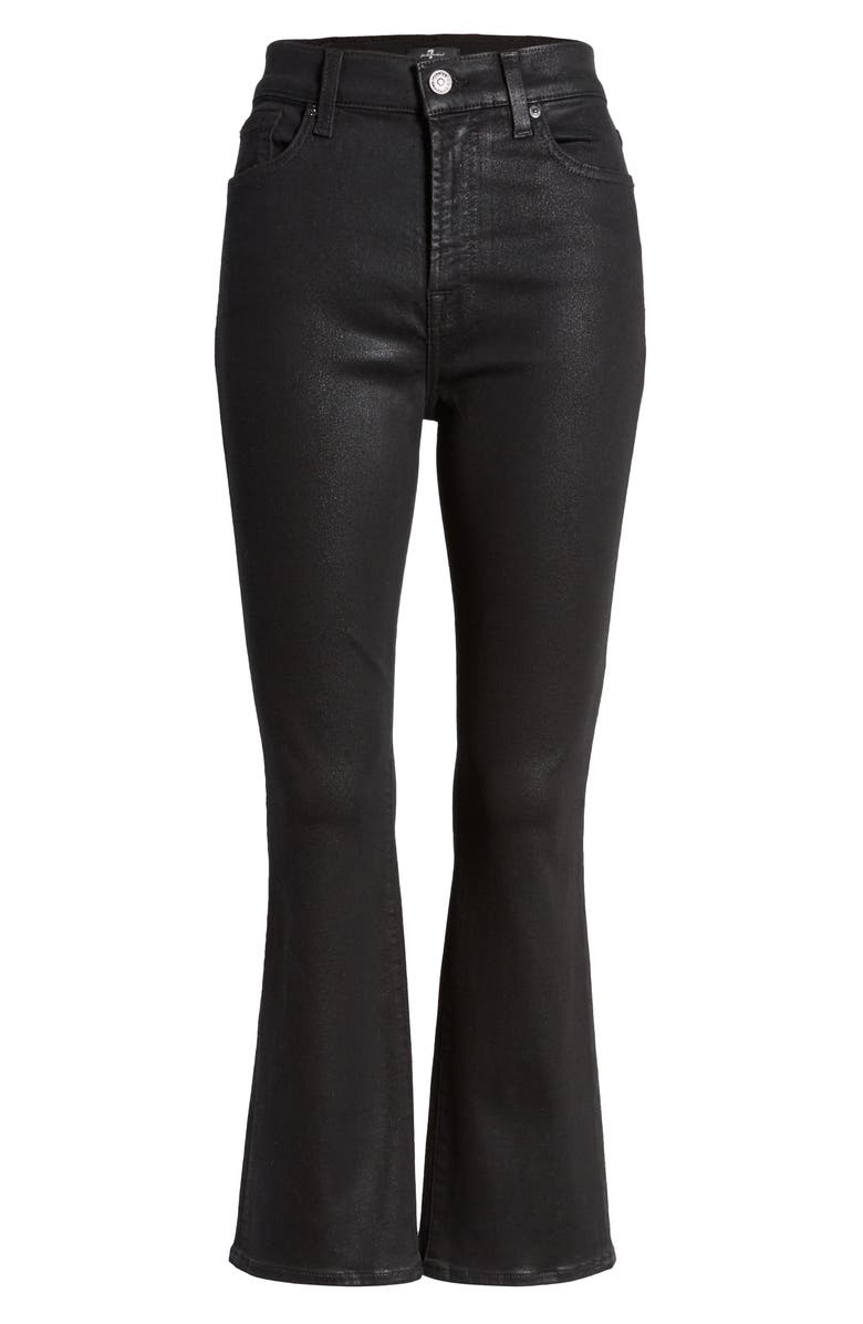 7 For All Mankind <sup>®</sup> Slim High Waist Ankle Kick Jeans, Alternate, color, 