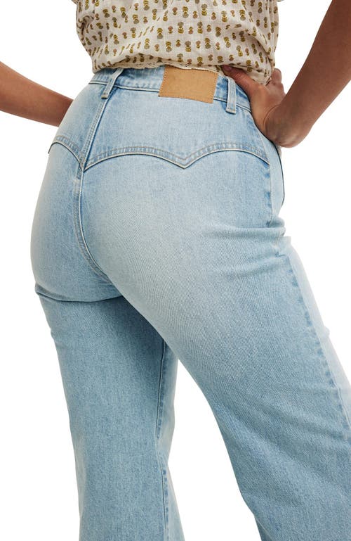 COTTON ON COTTON ON CURVY STRETCH WIDE JEAN 