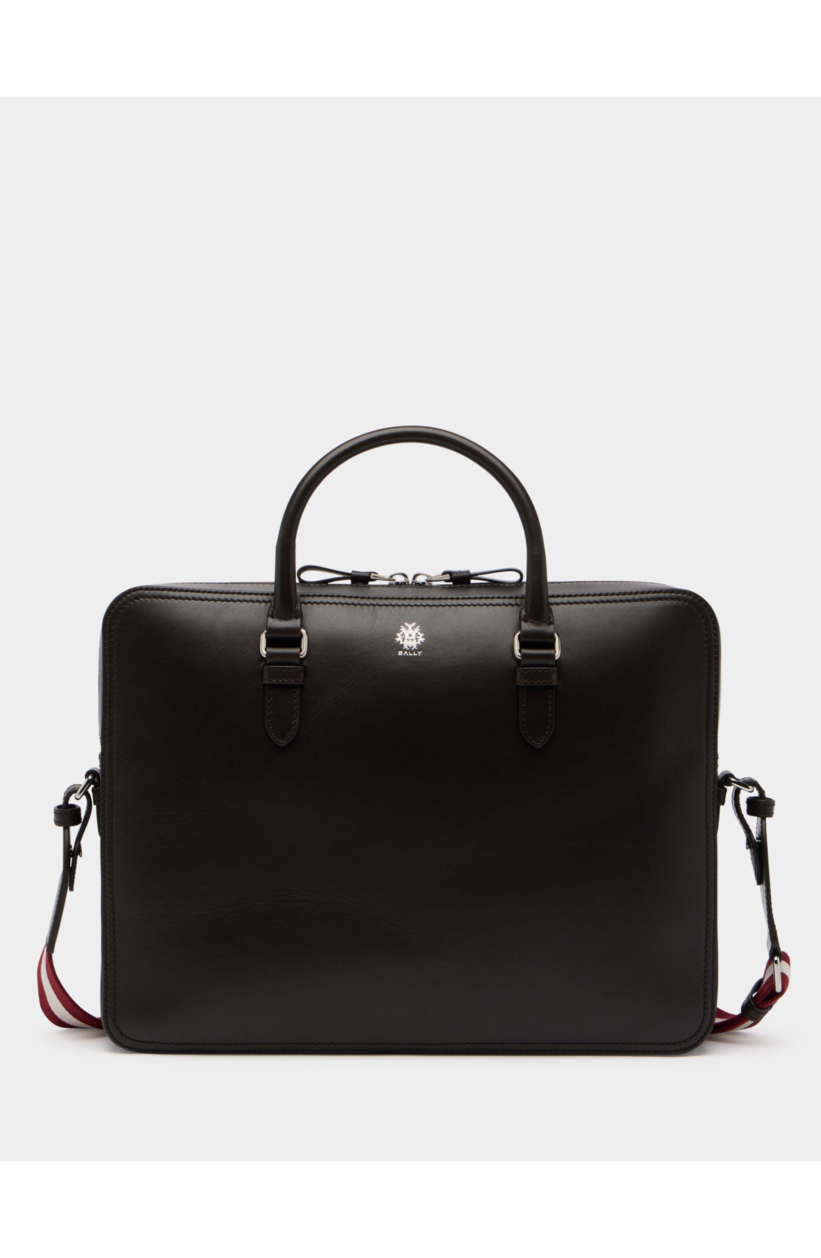 Bally Ray Briefcase, Main, color, Brown