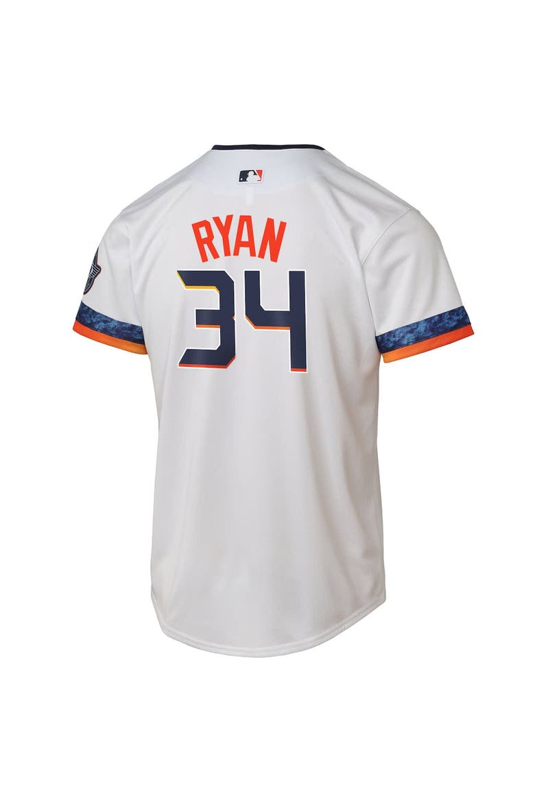 Youth Nike Nolan Ryan White Houston Astros 2025 City Connect Limited Player Jersey, Alternate, color, White