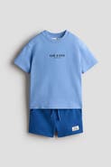 H&M 2-piece t-shirt and sweatshorts set