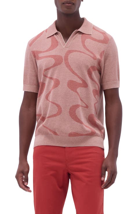 Johnny Collar Cotton & Silk Polo Sweater