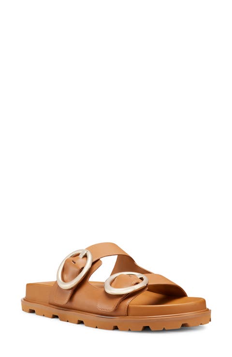 サンダル・ミュール STUART WEITZMAN Women Sandals SK785 HZL Brown Stuart Weitzman Sandals - Brown - Women | SK785HZL | thebs.com