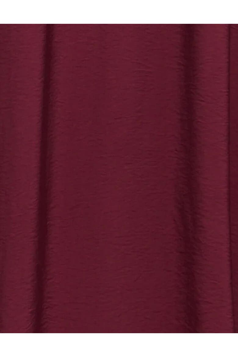 Liddie Short Sleeve Barrel Tank Dress, Alternate, color, Maroon Red