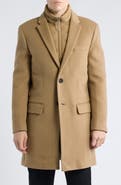 Mackage Skai-SLB Virgin Wool Coat with Removable Down Bib