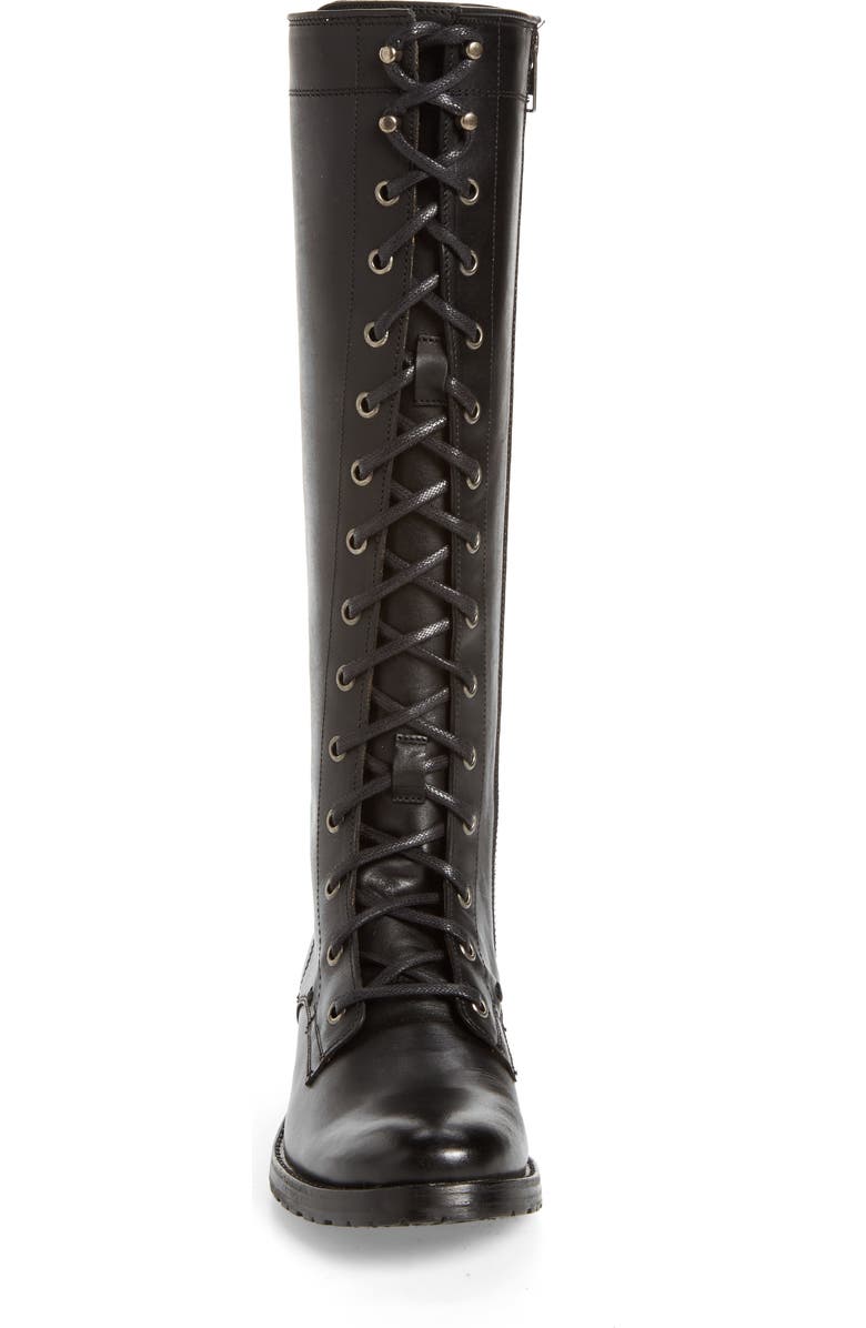 Frye Melissa Tall Lace-Up Boot, Alternate, color,