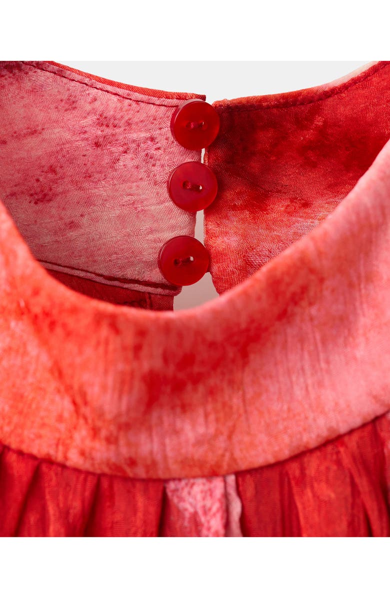 MANGO Print Cold Shoulder Maxi Dress, Alternate, color,