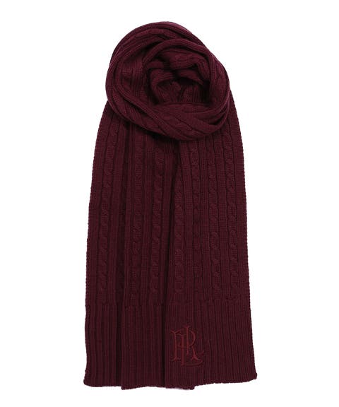 core cable logo scarf