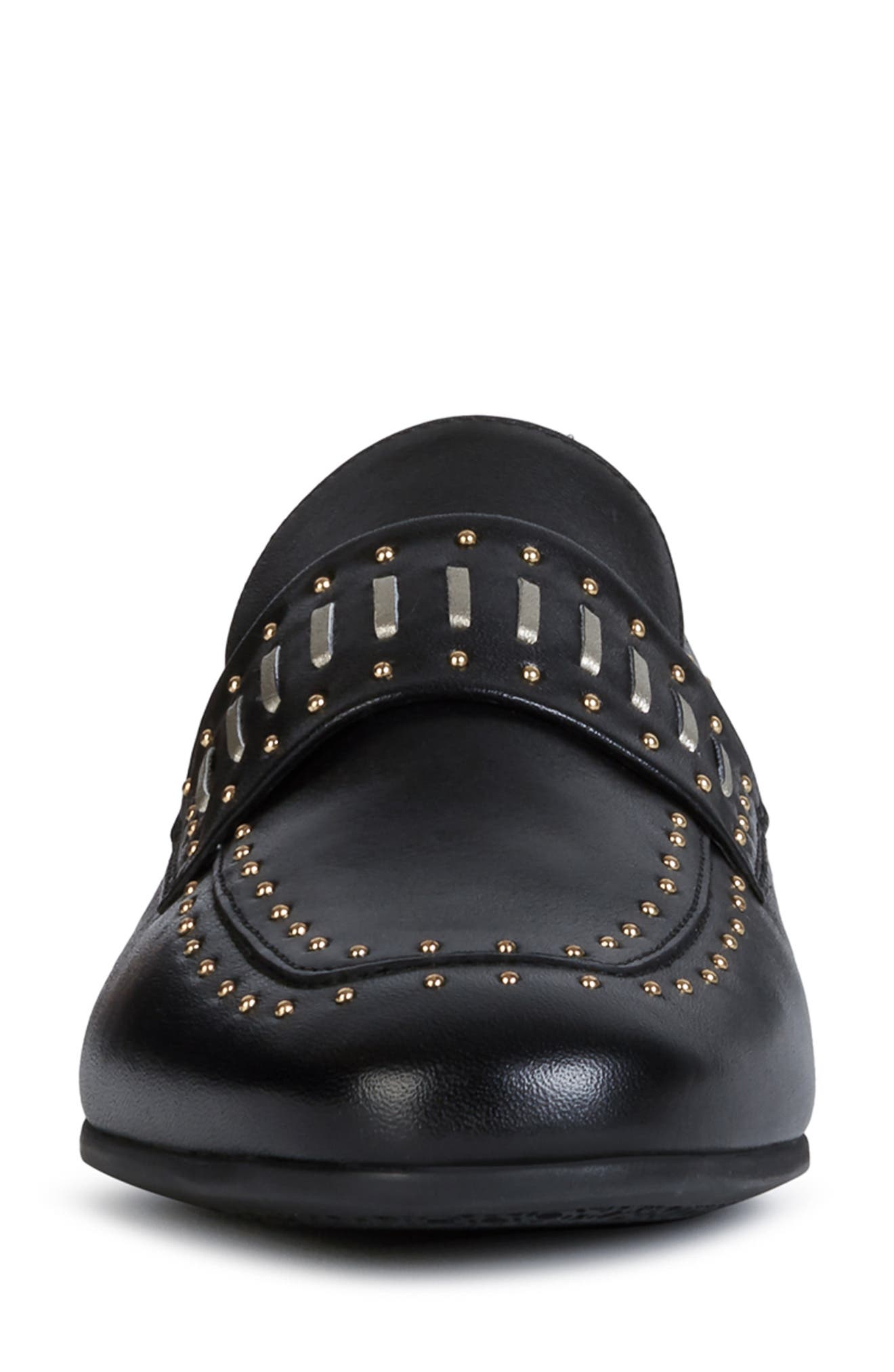 Geox Marlyna Studded Loafer, Alternate, color, 